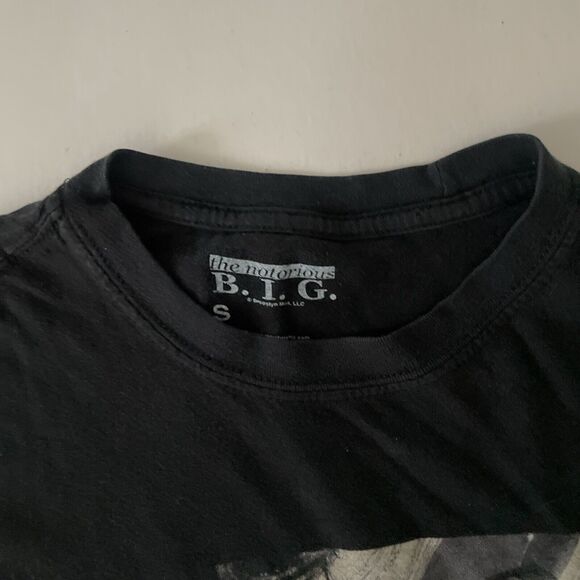 The Notorious BIG T-Shirt Size S Black Biggie Graphic Hip Hop Rap Cotton Mens - Picture 4 of 8